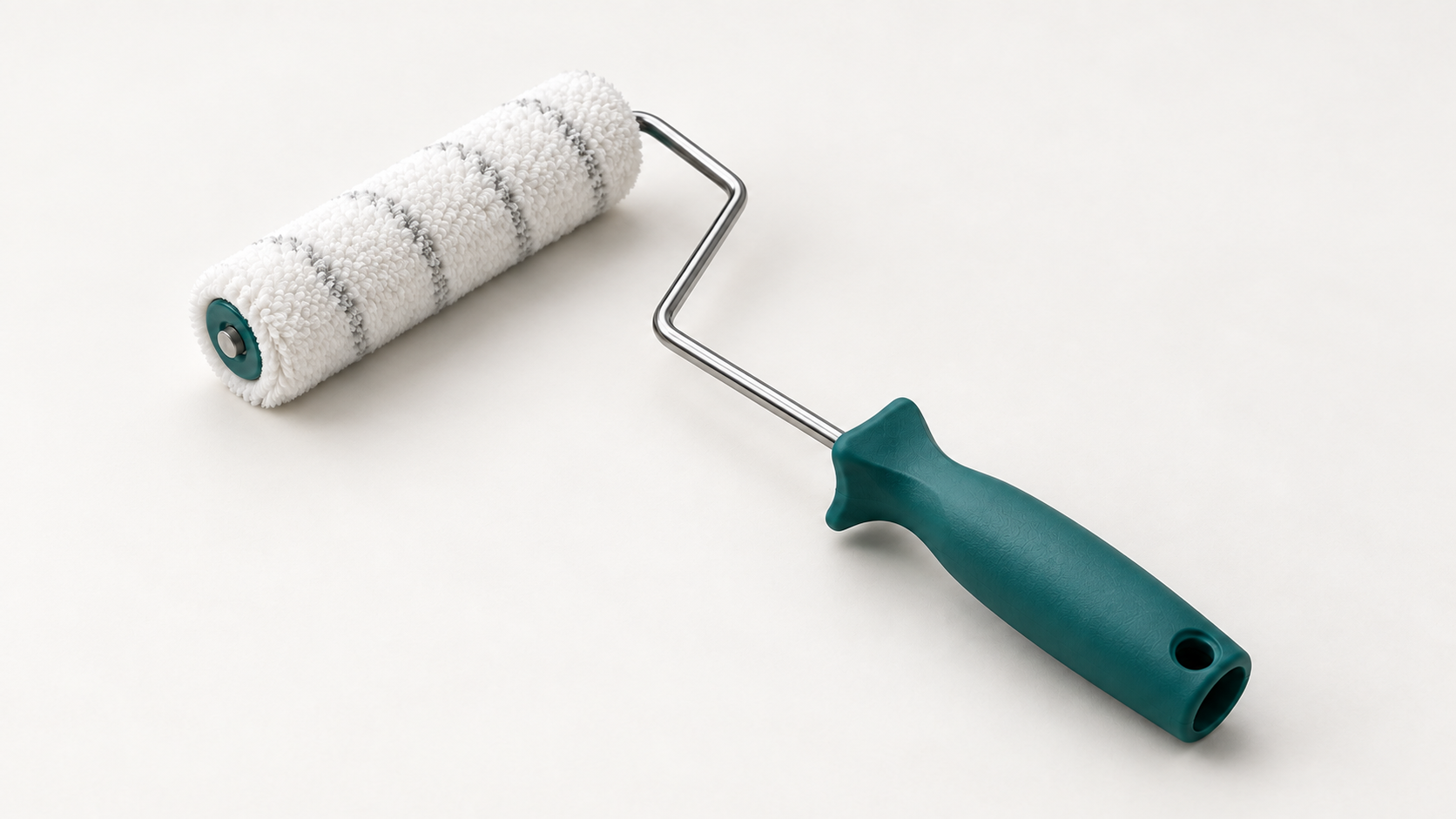 Mini paint rollers, AI illustration